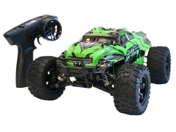 Радиоуправляемый монстр Remo Hobby Brushless (зеленый) 4WD 2.4G 1/14 RTR - RH1435-GREEN