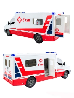 Радиоуправляемая машина Double Eagle скорая помощь 1:18 2.4G - E670-003