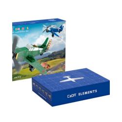 Конструктор CaDA ELEMENTS Транспортный самолет (226 деталей) - C71024W
