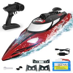 Радиоуправляемый катер HJ Toys с сумкой (47 см, 35 км/ч, акб 3000 mAh) - HJ810B-A2-BAG