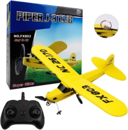 Радиоуправляемый самолет FX803 Piper J-3 RTF 2.4G - FX803