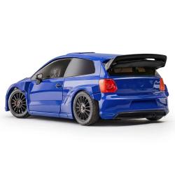 Радиоуправляемая машина для дрифта LD RC масштаб 1:28 4WD 2.4G VW Polo - 2801 Blue