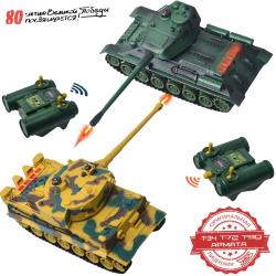 Радиоуправляемый танковый бой R-Wings (ТИГР I + Т-34) - RWG99854