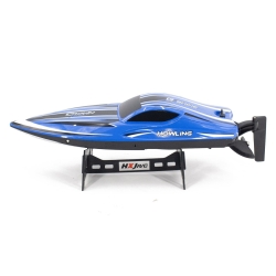 Радиоуправляемый катер HJ toys / HongXunJie Chasing Waves с сумкой (41 см, 35 км/ч) - HJ818-BLUE-BAG
