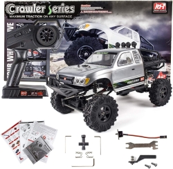 Радиоуправляемая машина краулер Remo Hobby 1097-ST (серебристый) 4WD 2.4G 1/10 RTR - RH1097-ST Silver