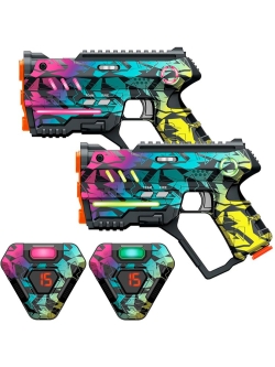 Набор для лазертага Wineya Star-Team (2 пистолета + 2 LED жилета) - W7008TL