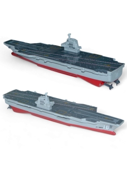 Радиоуправляемый военный корабль Jianjian RTR 2.4G - S19-ZW