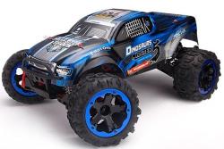 Радиоуправляемый монстр Remo Hobby Dinosaurs Master TWINS MOTOR 4WD 2.4G 1/8 RTR RH8032-BLUE