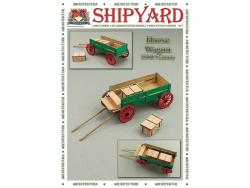 Сборная картонная модель Shipyard телега (№69), 1/72 - ML069