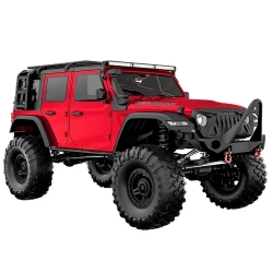 Радиоуправляемая машина краулер Huang Bo 4WD RTR масштаб 1:10 2.4G Rubicon Red - HB-R1014
