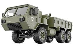Радиоуправляемая машина Heng Long американский военный грузовик 6WD 2.4G 1/16 RTR - FY004A