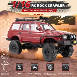 Радиоуправляемая машина WPL C54-1 (красный) 4WD 2.4G 1/16 RTR Land Cruiser - C-54-1-R