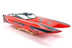 Радиоуправляемый катамаран Volantex RC Atomic 700 Brushless RTR 2.4G, красный - EXA79204RR