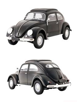 Радиоуправляемая машина WPL mini Beetle 1:16 2.4G RWD - D62-Black