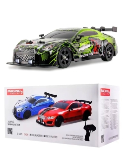 Радиоуправляемая машина для дрифта HB Nissan GTR (4WD, свет, пар, акб, 1:16) - SC16A13