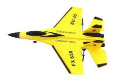 Радиоуправляемый самолет Fei Xiong SU-35 2.4G - FX620-YELLOW