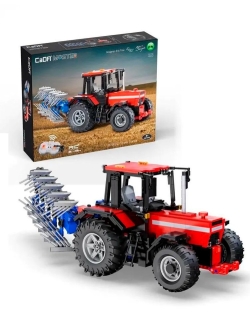 Радиоуправляемый конструктор CaDA MASTER сельскохозяйственный трактор 1/17 (1675 деталей) - C61052W