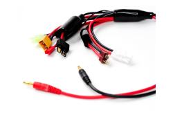 Кабель для зарядного устройства Banana - TRX/Tamiya/JST/T-plug/Mini Tamiya/XT60 - GTP-500