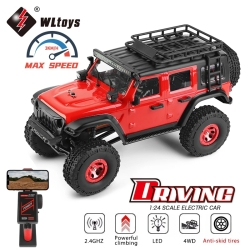 Радиоуправляемая машина краулер WLToys PRO 4WD RTR масштаб 1:24 2.4G - WLT-2428