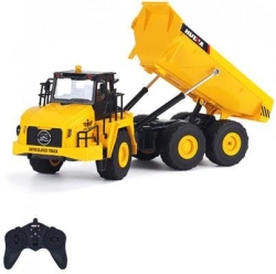Радиоуправляемый грузовик карьерный самосвал HUI NA TOYS масштаб 1:16 2.4G - HN1553