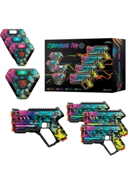 Набор для лазертага Wineya Star-Team (4 пистолета + 4 LED жилета) - W7008FL