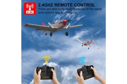 Радиоуправляемый самолет Volantex RC Mustang 400мм (красный) 2.4G RTF - EXA76203R
