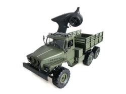 Радиоуправляемый Советский военный грузовик Урал 6WD RTR 1:16 2.4G - WPLB-36-R