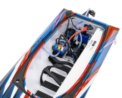 Traxxas Spartan® SR 6S Brushless RTR Race Boat w/TQi™ 2.4GHz Radio & TSM® TRA103076-4-RED
