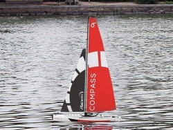 Радиоуправляемая яхта парусная лодка Volantex RC COMPASS 650 2.4Ghz - EXA79101R