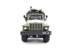 Радиоуправляемый внедорожник HENG LONG Советский военный грузовик Урал 4WD RTR масштаб 1:16 2.4G - HL3853B