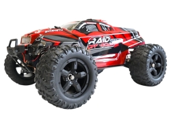 Радиоуправляемый монстр Remo Hobby Brushless (красный) 4WD 2.4G 1/14 RTR - RH1435-RED