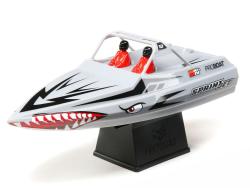 Радиоуправляемый катер ProBoat Sprintjet 9-inch Self-Right Jet Boat (серебряный) RTR - PRB08045T1