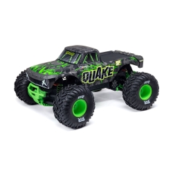 Радиуоправляемый монстр-трак Arrma Quake 223S DSC 1/10 RTR Brushless, Зелёный - ARA3537T2