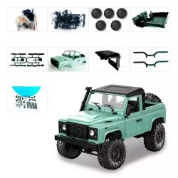 Конструктор для сборки MN MODEL пикап Defender (зеленый) RTR 4WD масштаб 1:12 2.4G - MN-91K|GREEN