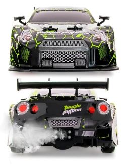 Радиоуправляемая машина для дрифта HB Nissan GTR (4WD, свет, пар, акб, 1:16) - SC16A13