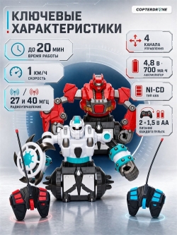Радиоуправляемый бой роботов Crazon Battle Armor - 17XZ01B