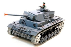 Радиоуправляемый танк Heng Long Panzerkampfwagen III Ausf L SD KFZ 141-1 Pro масштаб 1:16 2.4G - 3848-1Pro V5.3