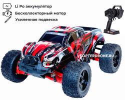 Радиоуправляемая машина монстр Remo Hobby MMAX Brushless UPGRADE 4WD 2.4G 1:10 RTR RH1035UPG-RED