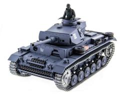 Радиоуправляемый танк Heng Long Panzerkampfwagen III (Германия) Pro V7.0 масштаб 1:16 RTR 2.4G - 3848-1Pro V7.0