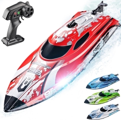 Радиоуправляемый катер CS Toys Wander (30 см, LED, 25 км/ч) - HJ820-RED