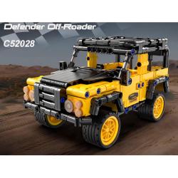 Конструктор CADA внедорожник Defender, инерционный, 389 элементов - C52028W