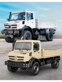 Радиоуправляемый Double Eagle грузовик Mercedes-Benz Unimog RTR масштаб 1:14 4WD 2.4G - E821-003|BROWN