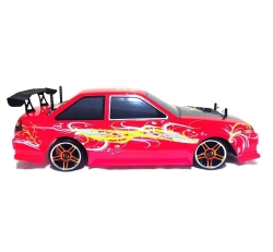 Радиоуправляемая машина для дрифта HSP Flying Fish 1 4WD RTR 1:10 2.4G 94123|12354 Red AE85 Levin Coupe