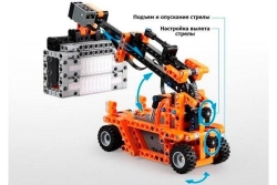 Конструктор CADA STEAM 10 в 1 механическая лаборатория - порт (634 детали) C71002W