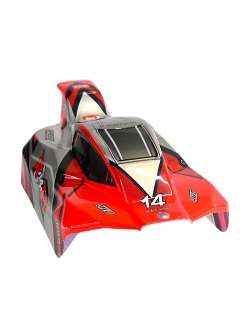 Красный кузов для багги Remo Hobby RH1451, RH1455, 1/14 - D5941RD