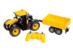 Радиоуправляемый фермерский трактор с прицепом Double Eagle JCB Fastrac 4220 1/24 2.4G RTR - E683-003