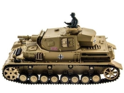 Радиоуправляемый танк Heng Long DAK Panzerkampfwagen IV Ausf F-1 Upg 1:16 - 3858-1Upg V7.0