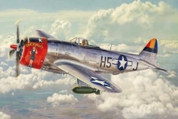 Модель Склеиваемая Hawk Lindberg 1/48 2 pack WW-II P-47 Thunderbolt