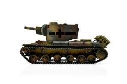 Радиоуправляемый танк Torro KV-2 1/16 ВВ-пушка, дым, зеленый V3.0 2.4G RTR TR11708-CA-3.0