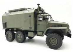 Радиоуправляемая военная машина WPL УРАЛ (зеленый) 6WD B-36KM 1:16 KIT